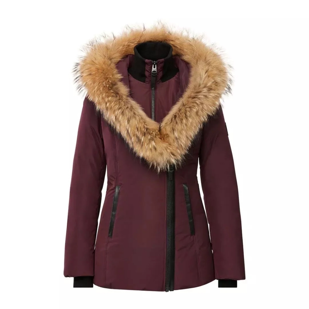 Mackage Adali Coat With Signature Fur Collar